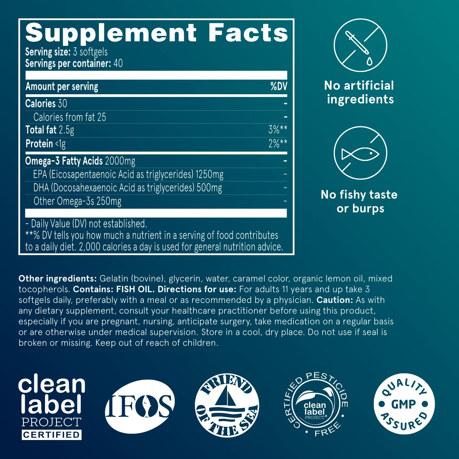 O3 - Fish Oil Capsules